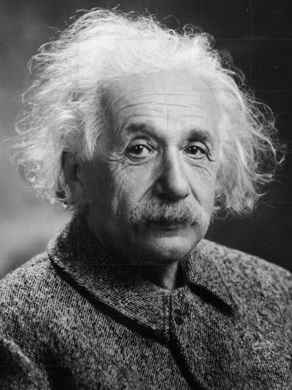 تابلو عکس دانشمند آلبرت انشتین
