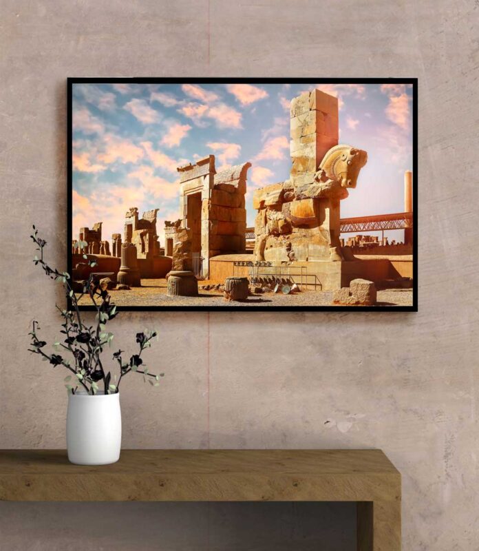 عکس زیبا از تخت جمشید