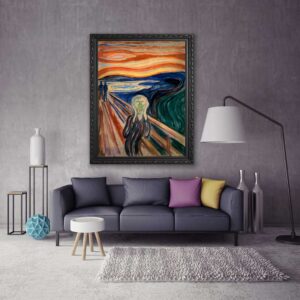 تابلو نقاشی جیغ