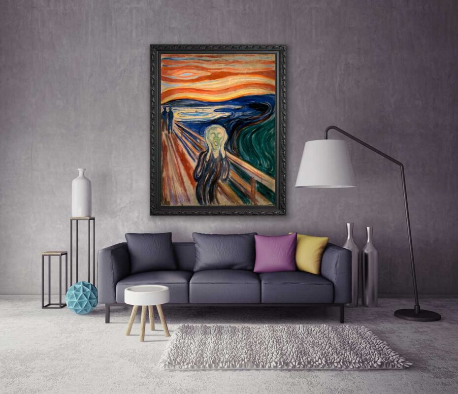 تابلو نقاشی معروف سبک اکسپرسیونیستی